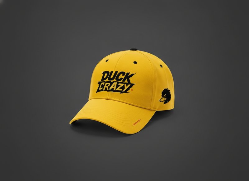 Duck Crazy cap and shorts